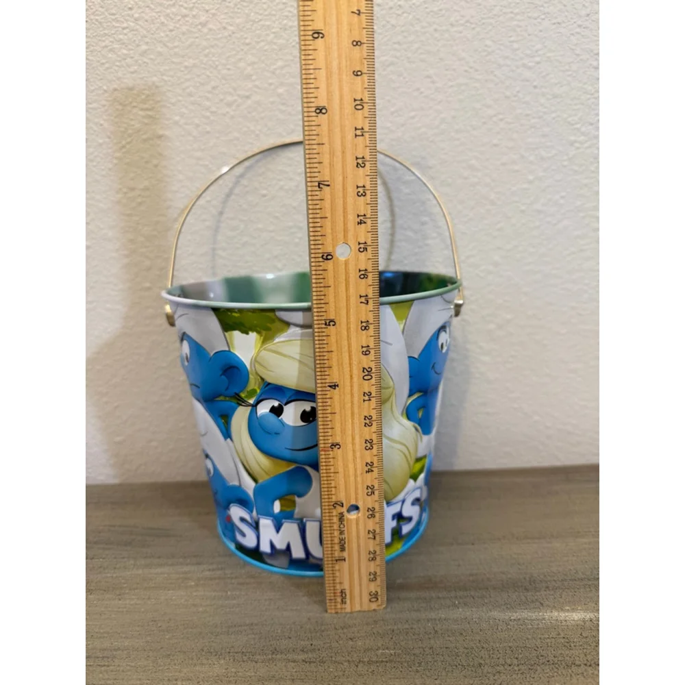 Smurfs 2025 AMC Exclusive Popcorn Bucket Tin Smurfette